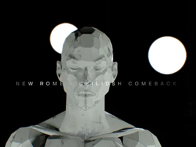 New Rome - Childish Comeback (animated music video) 3d after effects animation cinema 4d design illustration logo motiongraphics photoshop zbrush