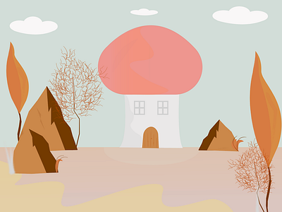 Puffy House adobe illustrator adobe illustrator draw art illustation illustration illustrator art illustrators