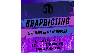 We are Graphicting branding digitalmarketing graphicdesign modernism photoshop promotion webdesign