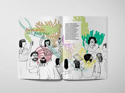 La Formación en la Práctica editorial illustration illustration theaching