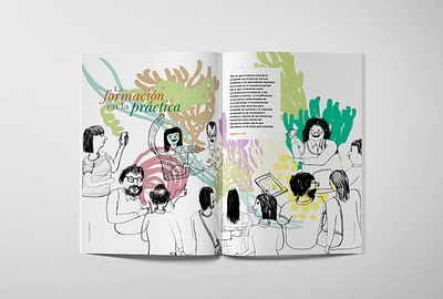 La Formación en la Práctica editorial illustration illustration theaching