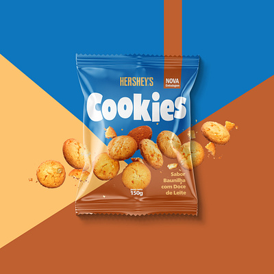 Cookies Snack Package - Baunilha cookies design food hersheys package plastic snack
