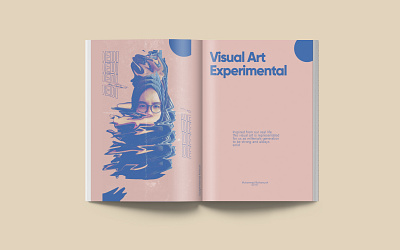 Magazine page brand brand identity branding design illustration magazine packaging typography