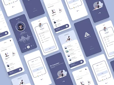 Musica Player app design illustrator mobile mobile app mobile app design music music app music player ui uidesign uiux ux vector web webdesign woman