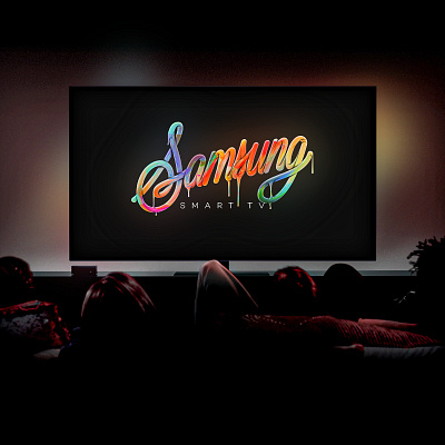 Samsung logo branding design graphic illustrator lettering logo type typo typography vector