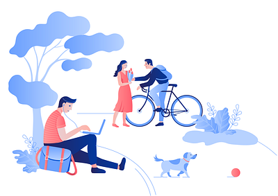Alliance Insurance design illustration vector