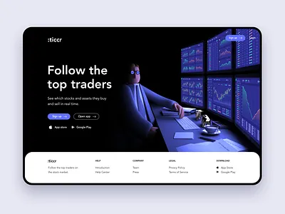 Ticcr – The finance guy 3d 3ds bitcoin character character design chart cinema4d crypto finance finance app financial homepage landing landingpage maya splash stocks trading