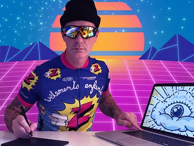 It me branding digital freelance illustrator photoshop