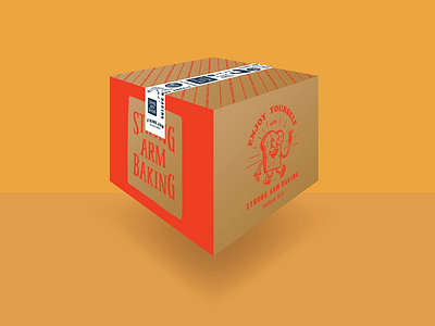 Strong Arm Baking cookie box food full service packaging