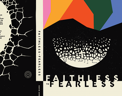 F2F book art book cover christian faithless illustration minimal shapes texture