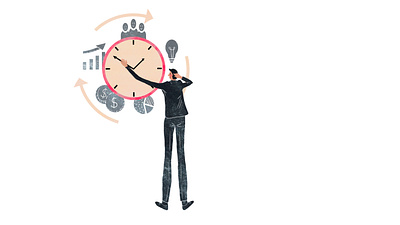 Illustration for article design illustration raster