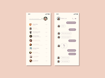 Direct Messaging Interface 013 app dailyui dailyui 013 dailyui013 dailyuichallenge design direct message direct messaging figma interface interface design ui user interface ux