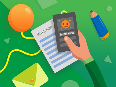 recent illustration ui
