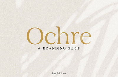 Ochre Serif Font branding branding design classic font display font elegant font font font design fonts lettering logo design logo font logo fonts logotype retro retro font typeface typefaces typography vintage vintage font