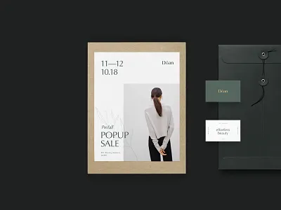 Doan Women Clothing Brand Identity beauty brand branding clothing brand elegant fashion logo print women