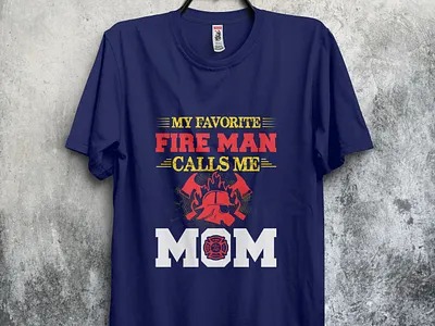 My Favorite Fire man design fire firefighter fireman tshirt tshirt design tshirtdesign tshirts type typography usafireman