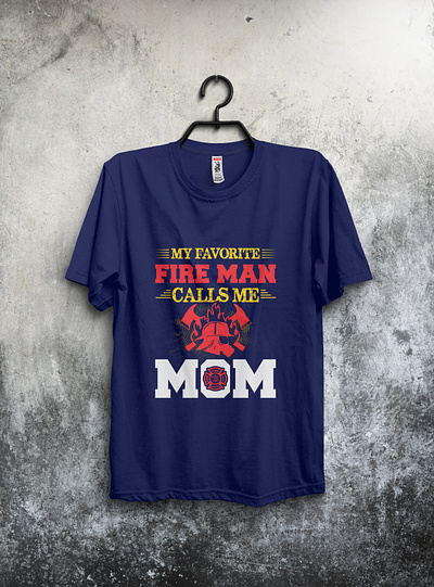 My Favorite Fire man design fire firefighter fireman tshirt tshirt design tshirtdesign tshirts type typography usafireman