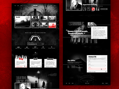 Ouija adobe xd adobexd app design halloween horror hover state mocktober movie ui ux xd