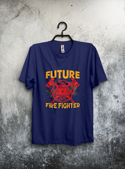 Future Fire Fighter design fire firefighter fireman tshirt tshirt design tshirtdesign tshirts type typography usafireman