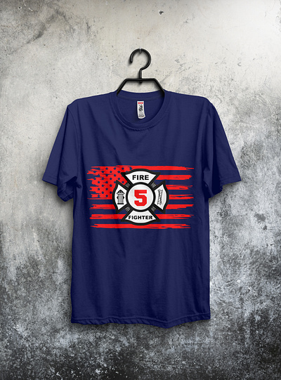 5 years old Fire Man design fire firefighter fireman tshirt tshirt design tshirtdesign tshirts type typography usafireman