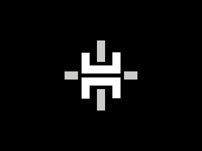 Hacienda blackandwhite branding cruz design icon isotype letterh logo logodesign type typography vector