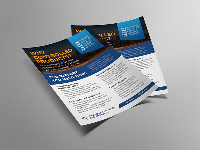 8.5x11 Flyer for CPSG branding design graphic design print typography