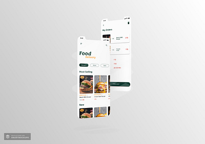 Food delivery app dailyui delivery design food ui ux