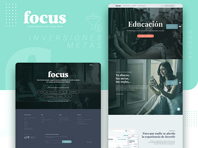 Focus ui ux website