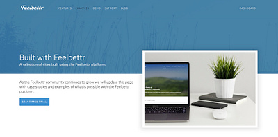 Feelbettr examples page blue examples feelbettr folio