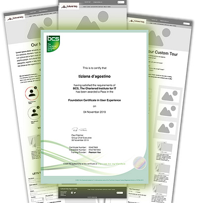 BCS certification certification design ui ux uxdesign