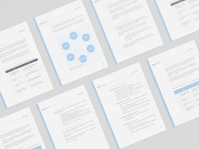 Corporate Manual / Document business business document business report business strategy corporate corporate document manual print design training manual