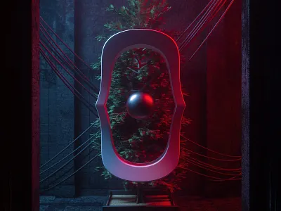 Alley. 3d art branding cinema4d idea illustration illustrator mograph motion graphics octane octanerender vector