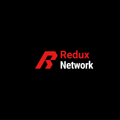 Redux Network branding design flat logo vector