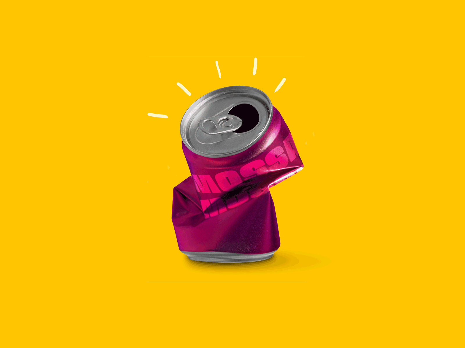 Faz MOSSA animation branding breaking rules can instagram logo marca non sense package random sticker stop motion type