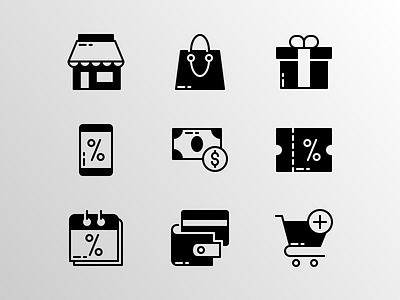 Black Friday (Glyph) app black friday commerce creative creator design doodle ecommerce glyph icon icon bundle icon set iconfinder identity sale shopping silhouette store ui vector