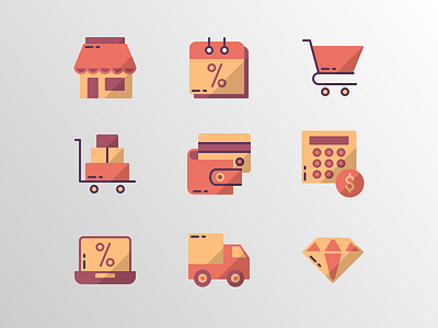 Black Friday (Flat) app black friday commerce creative design digital marketing doodle flat icon icon bundle icon set iconfinder identity illustration market online business online shop shopping ui vector