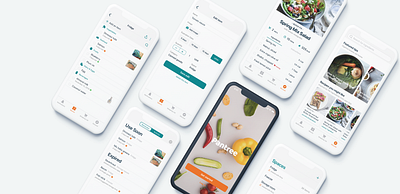 Pantree - Food Organization App app design casestudy food ios app mobile ui organization app sustainability uidesign uxdesign