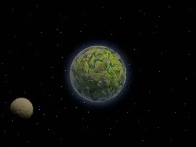 Planet blender3d design digitalart planet