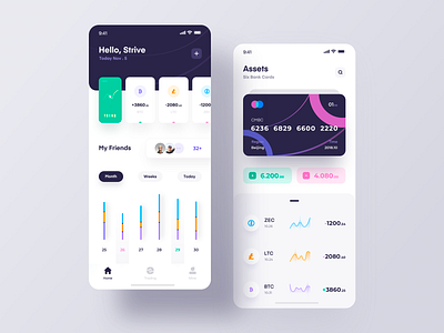 Block chain app design icon team ui ux 设计