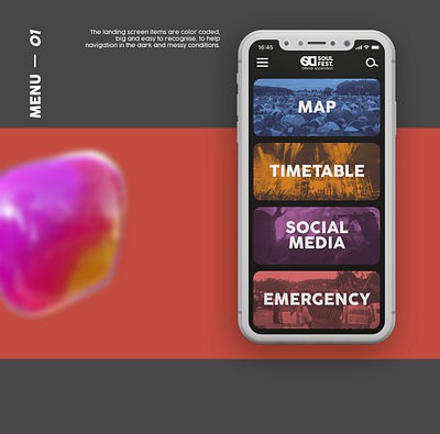 Soul Fest. Mobile UX/UI Design branding design icon ui ux web website