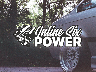 Inline Six Power Vector bimmer bmw e36 engine lettering n52 n54 vector