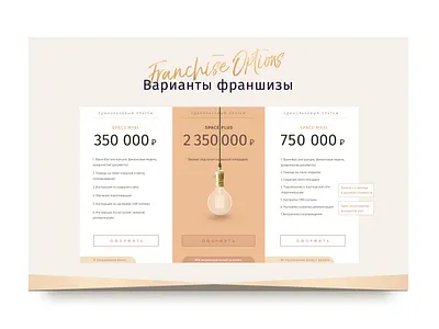 Prices: Website rental loft beige branding clean clean ui design franchise landingpage lettering loft onepage price rental space web webdesign