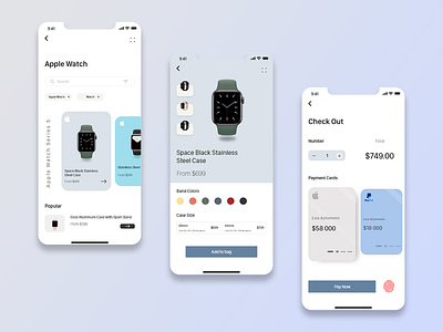 Apple Watch ! New app apple apple watch branding design new shop uiux