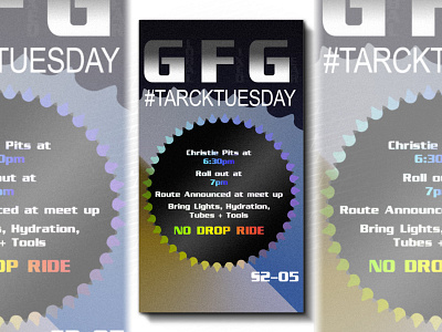 TarckTuesday Season 2 Episode 5 art branding concept design flyer poster typography vector