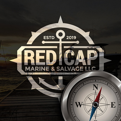 RedCap logo design identity design logo vector