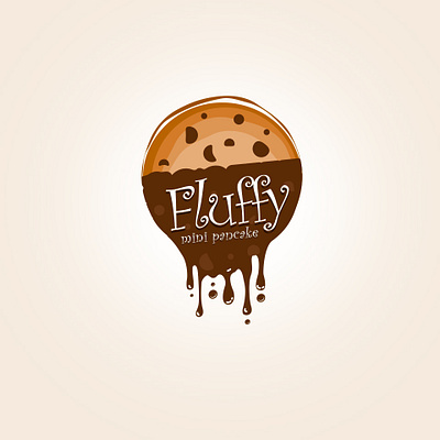 Fluffy logo design identity design logo vector