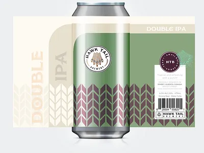 DOUBLE IPA Craft Beer Lable beer beer branding beer can beer label brand identity branding craft craft beer craftbeer logo