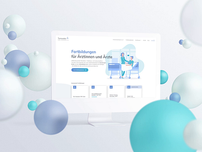 Bubble Scene Web UI/UX Animation animation branding bubbles clean design digital flat floating gradient illustration intro modern pixelart smooth svg ui ux web website white