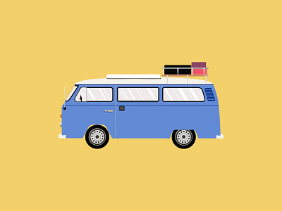 Motor Homes No.2 icon illustration sketch ui