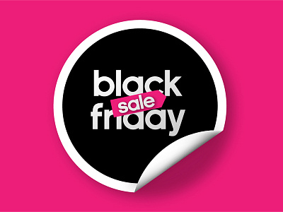 Black Friday best black black friday choice discount friday pink sale sticker ui vector